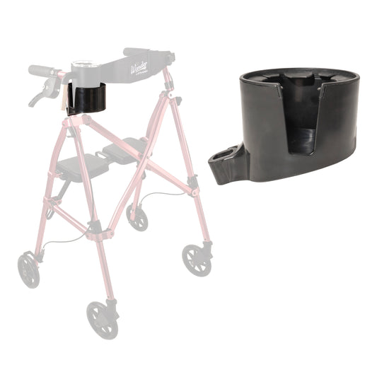 Accessoire porte-gobelet pour déambulateur