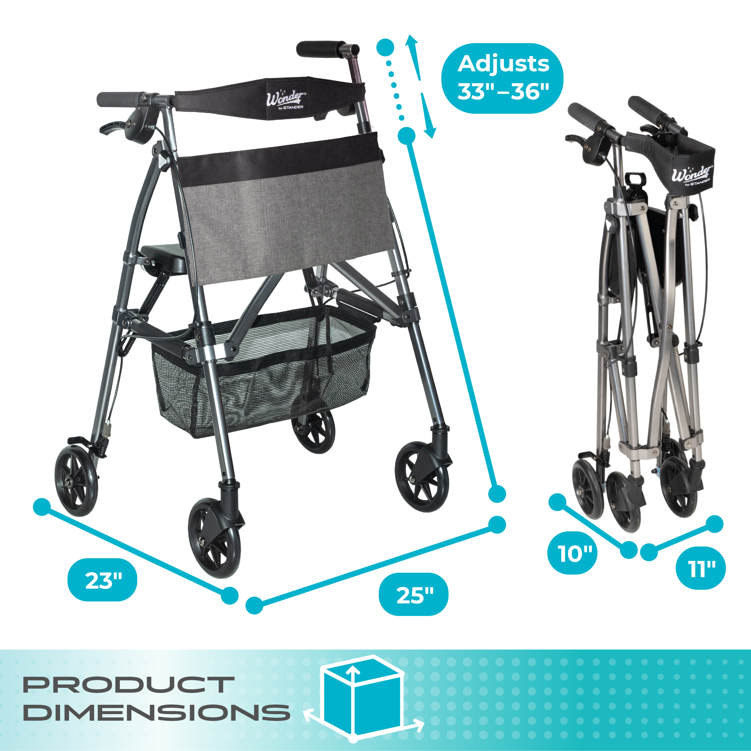 Wonder Rollator Plus