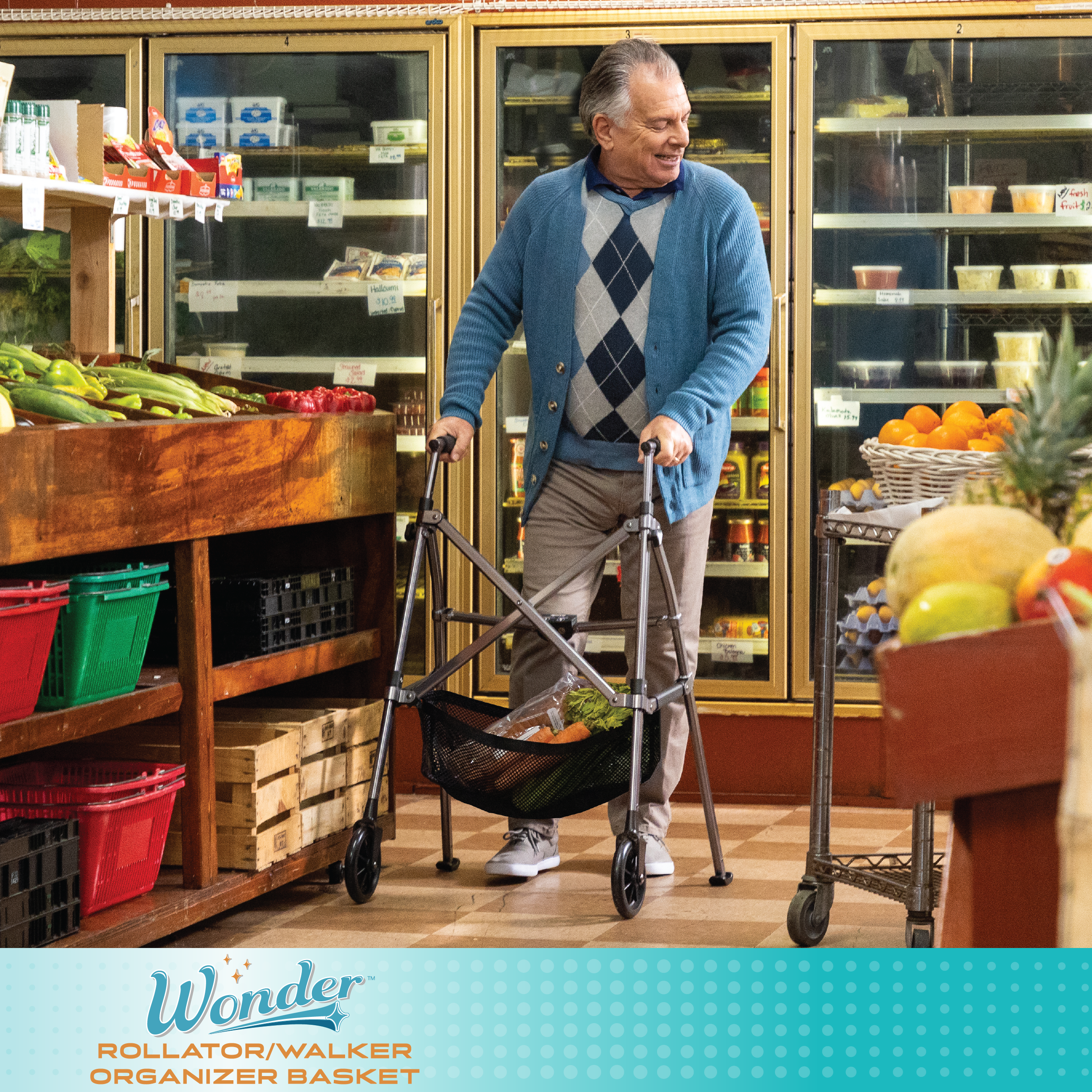 Wonder Walker-Rollator Basket Accessory